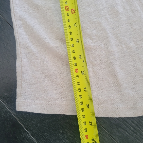 NWT RACHEL ZOE 100% Linen Sleeveless Lace Collar Top Size M - Picture 9 of 9